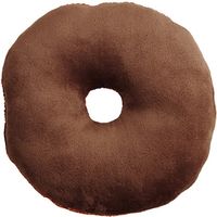 イケヒコ ノート 穴あき 座布団 400×400mm オレンジ 1221750200491 1個（直送品）