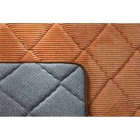 イケヒコ グランド 座布団 600×600mm オレンジ 1221060201691 1枚（直送品）