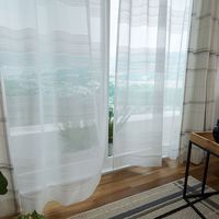 スミノエ コルネ セミオーダー レースカーテン フルーヴ 2700×2340mm ナチュラルホワイト １セット(2枚入)（直送品）