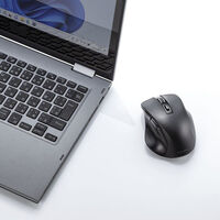 サンワサプライ  BluetoothブルーLEDマウス（5ボタン・ブラック） MA-BB518BK（直送品）