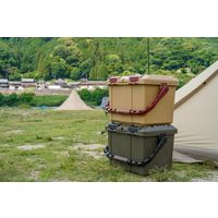 リングスター Starke-R LION 収納ボックス サンドベージュ L465×W333×H322mm STR-470 SND 1個