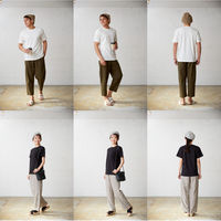 TRUSS オーガニックコットンTシャツ　サイズS　5.3oz　パープルネイビー　1着（直送品）