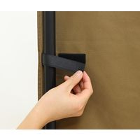 【軒先渡し】ヤマソロ ミュール パーテーションwithハンガーラック カーキ 41-436 1台（直送品）