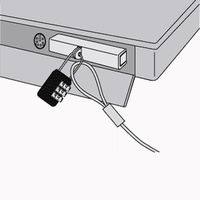 【アウトレット】サンワサプライ eセキュリティ用取付け部品 SLE-4P 1個（直送品）