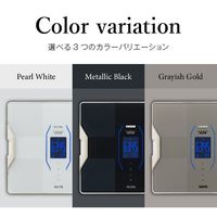 タニタ 体重計 体組成計 ブラック 50g単位 筋肉の質が分かる アプリでスマホ連動 インナースキャンデュアル RD-915L-BK 体脂肪率 筋肉量 筋質点数