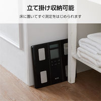 タニタ 体重 体組成計 カスタマイズ表示 ダブル液晶で見やすい 立てかけ収納可能 ブラック BC331BK