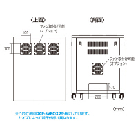 【在庫限り】【処分品】サンワサプライ　置き型用サーバーラック（幅570×奥行850×高さ700mm）　（直送品）