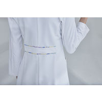 住商モンブラン レディスドクターコート ホワイト S LW102-13 1枚　白衣　ドクターコート（直送品）