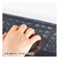 サンワサプライ 袋型キーボードカバー W490×D245mm FA-PACK1 1個（直送品）