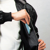 自重堂　制服百科　防汚加工防寒ブルゾン（フード付）　ダークブルー　Ｌ　48180（直送品）