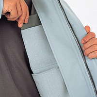 自重堂　制服百科　抗菌防臭ストレッチブルゾン　アースグリーン　Ｌ　43500（直送品）