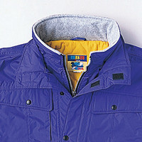 自重堂　制服百科　防水防寒ブルゾン（フード付）　パープル　Ｌ　28060（直送品）