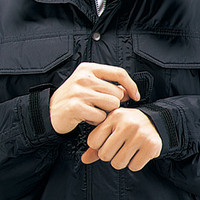 自重堂　制服百科　防水防寒ブルゾン（フード付）　チャコールグレー　Ｌ　48160（直送品）