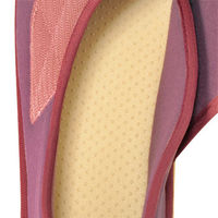 竹虎 転倒予防シューズ つま先なし あずき LL 091195 1足 W1798