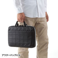 サンワサプライ 衝撃吸収PCケース(13.3型ワイド) BAG-P21BK2 1個（直送品）