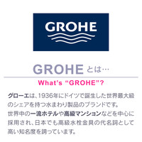 ガオナ シャワーヘッドとホースのセット グローエ ストップ機能付 4段切替 マッサージ 1.6m 160cm GA-FH008 1個（直送品）