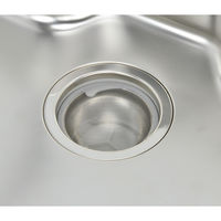 カクダイ ガオナ 浅型ゴミ受け 14.4センチ ゴミが集まりやすい形状 ステンレス製 シンク GA-PB011 1個