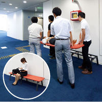 テラモト レスキューボードベンチ BC-309-118-5 1台（直送品）