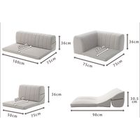 セルタン カバーリング仕様 コーナーソファー3点セット ベロア生地 グリーン A573b-720GRN 1台（直送品）