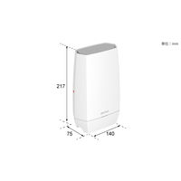 バッファロー 無線LAN Wi-Fiルーター 親機+中継器セット Wi-Fi6E（11ax）/6GHz/5GHz/2.4GHz対応