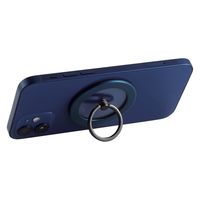 スマホリング マグネット 【 MagSafe 対応 iPhone 】 ネイビー P-STRMKMCRNV エレコム 1個