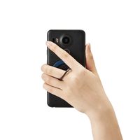 スマホリング マグネット 【 iPhone Android 各種 】 ネイビー P-STRMKPCRNV エレコム 1個（直送品）