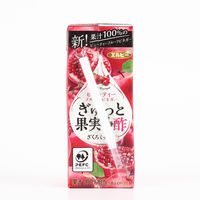 エルビー ぎゅっと果実+酢 ざくろミックス 200ml 1箱（24本入）