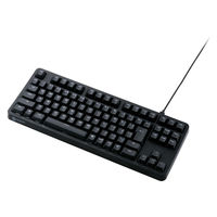 ゲーミングキーボード 有線 メカニカル （青軸/クリッキー）着脱式 TK-VK210CBK エレコム 1個