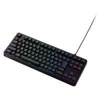 ゲーミングキーボード 有線 メカニカル （青軸/クリッキー） 着脱式 RGB TK-VK310CBK エレコム 1個