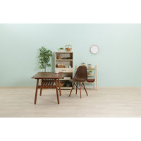 不二貿易 イームズ シェルチェア ウォルナット 70591 1脚（直送品）