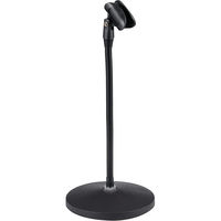 KC キョーリツ グースネックタイプ 卓上マイクスタンド MDS-3/BK (マイクホルダー付) x 3本（直送品）