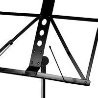 KC キョーリツ 譜面台 MSAL-J/BK (ソフトケース付き) x 6台（直送品）