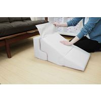 明和グラビア 3変化 ペットスロープ&ステップになるオットマン アイボリー 396748 1個（直送品）