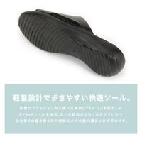 パンジー レディース コンフォート サンダル レッド L(24.0cm～24.5cm) 9149 1足 (直送品)（直送品）