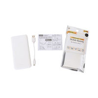 ファミリー・ライフ フード付きファンベスト モバイルバッテリー付き ホワイト L~LL a2816612 1個（直送品）