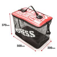 ライラクス DRESS 折りたたみ フローティングスカリ Lサイズ レッド×ホワイト 4249370 1個（直送品）