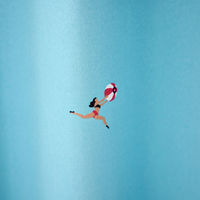 スミノエ デザインライフ セミオーダー カーテン ジェシカ 2900×2250mm ブルー 1セット(2枚入)（直送品）