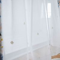 スミノエ デザインライフ セミオーダー レースカーテン イエティボイル 3000×1240mm ライトベージュ 1セット(2枚入)（直送品）