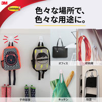 スリーエム(3M) コマンド フック 壁掛け 傷つけ ない きれいにはがせる ジャンボ 耐荷重3.5kg 1パック CM12N