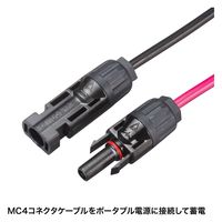 サンワサプライ ポータブルソーラーパネル(100W) BTL-SP1 1個