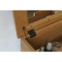 ICHIBA Rasic ラシックドレッサー 幅580×奥行400×高さ715mm ブラウン RAM-3338BR/ 1セット（直送品）