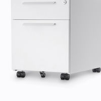 サンワサプライ キャビネット 幅390×奥行534×高さ478mm ホワイト SNW-105W 1台（直送品）