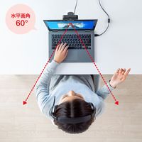 サンワサプライ マイク無しWEBカメラ CMS-V67BK 1個（直送品）