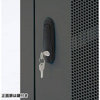 サンワサプライ 19インチサーバーボックス（12U） ブラック 幅570×奥行700×高さ700mm CP-SVNC5 1台（直送品）