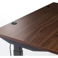 サンワサプライ 電動上下昇降デスク 濃い木目 幅1200×奥行700×高さ630～1280mm ERD-M12070M 1台（直送品）