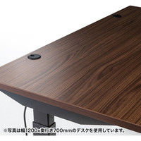 サンワサプライ 電動上下昇降デスク 濃い木目 幅1400×奥行700×高さ630～1280mm ERD-M14070M 1台（直送品）