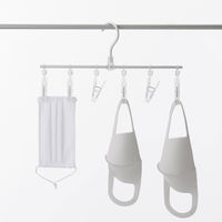 無印良品 アルミ直線ハンガー 約幅35cm 6ピンチ 1箱（5個入） 良品計画