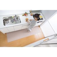 サンコー キッチンマット60×240cm ベージュ KG-05 1枚