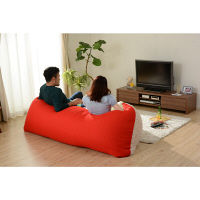 セルタン 人をだめにするソファ和楽の葵PREMIO XL 幅1950×奥行990×高さ350mmオカメ柄 A860a-641RED/623OKM 1台（直送品）