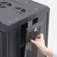 サンワサプライ マルチ収納ラック H700 幅450×奥行420×高さ700mm ブラック CP-SVCMULT5 1台（直送品）